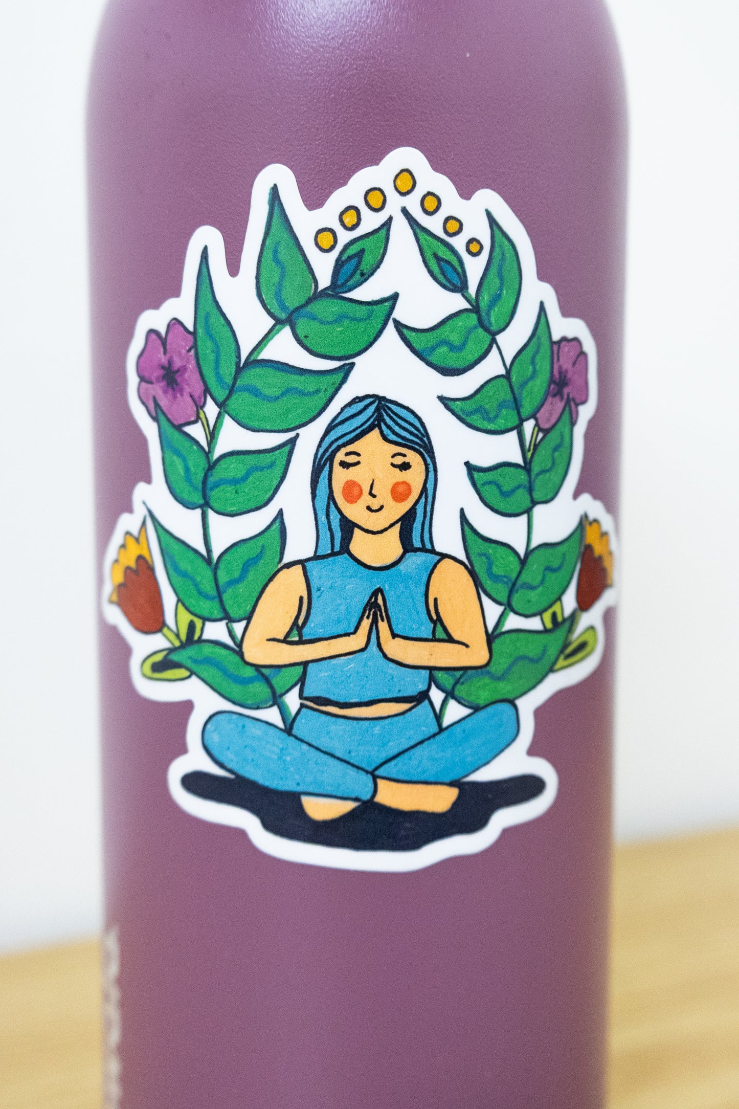 Namaste Yogi Sticker